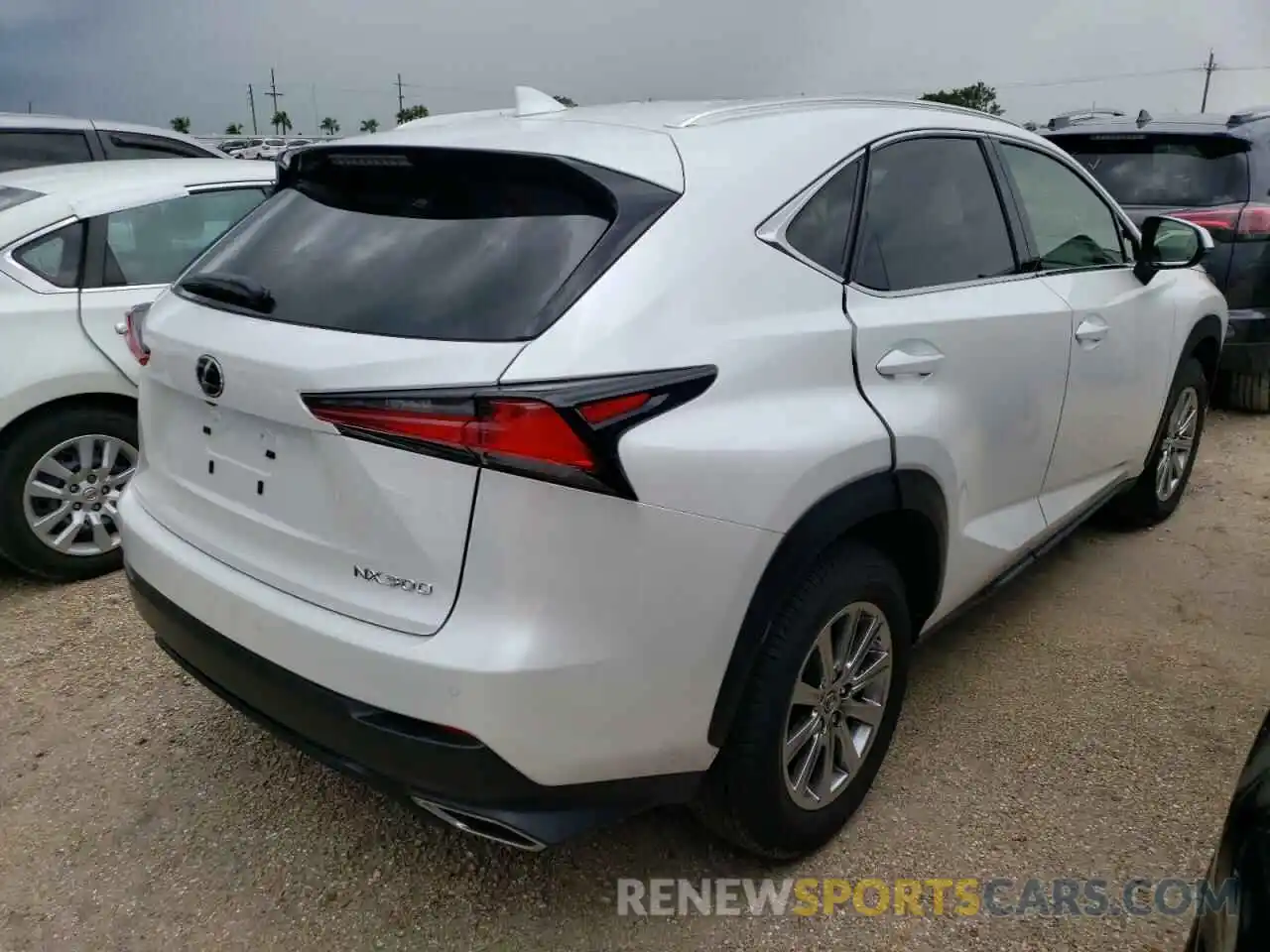 4 Photograph of a damaged car JTJDARBZ9M5035656 LEXUS NX 2021