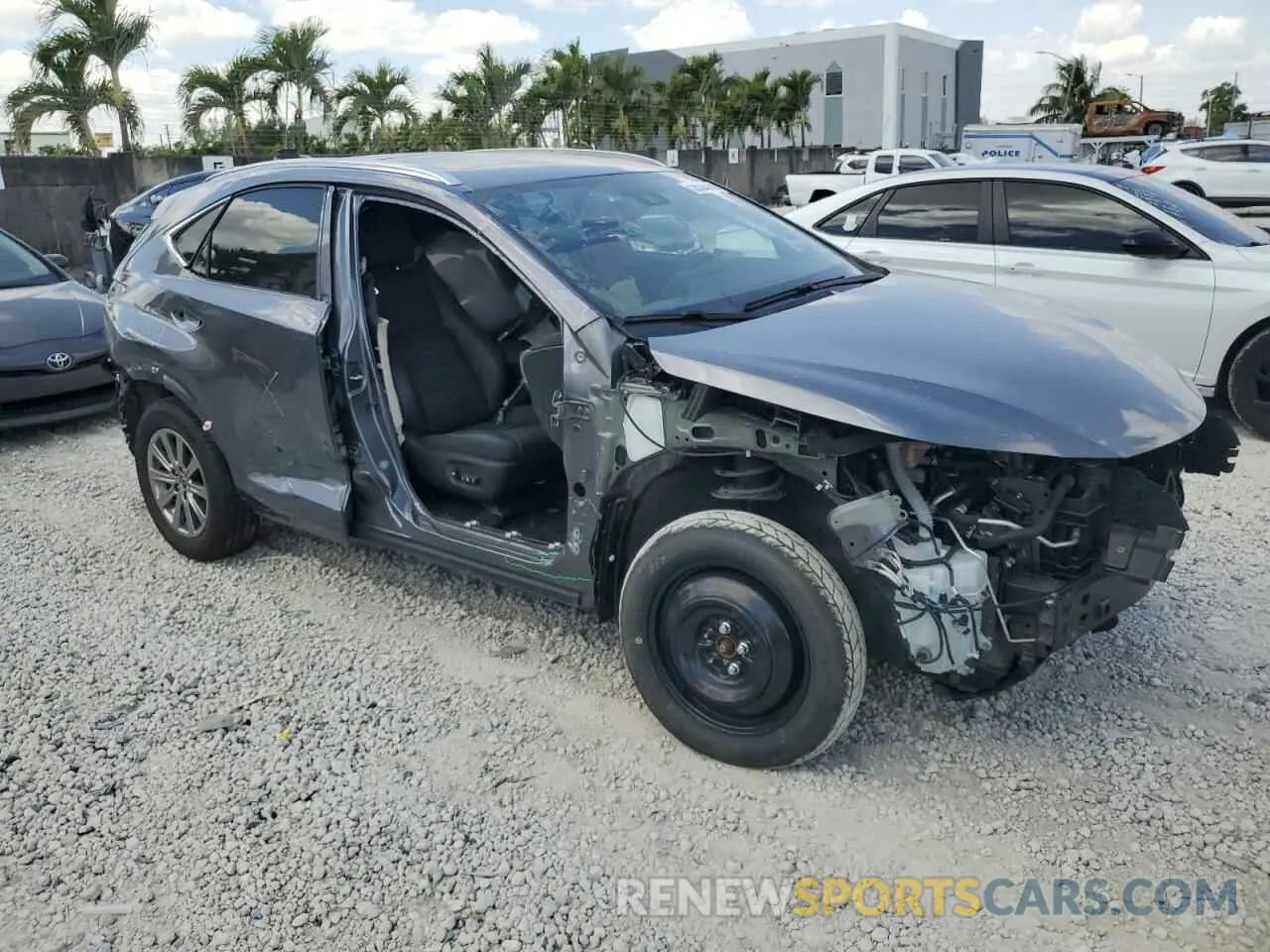 4 Photograph of a damaged car JTJDARBZXM2184756 LEXUS NX 2021