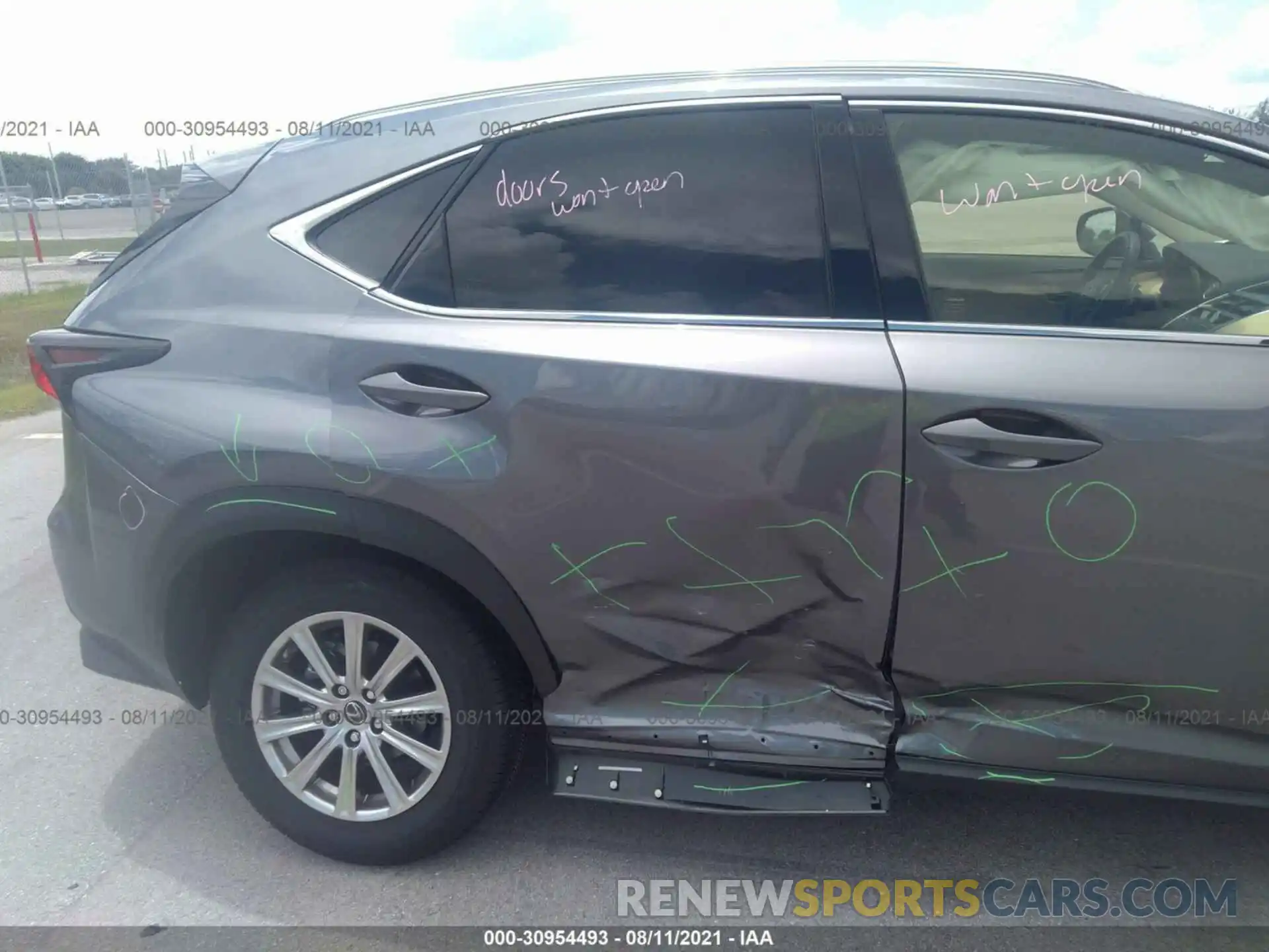 6 Photograph of a damaged car JTJDARBZXM2188676 LEXUS NX 2021