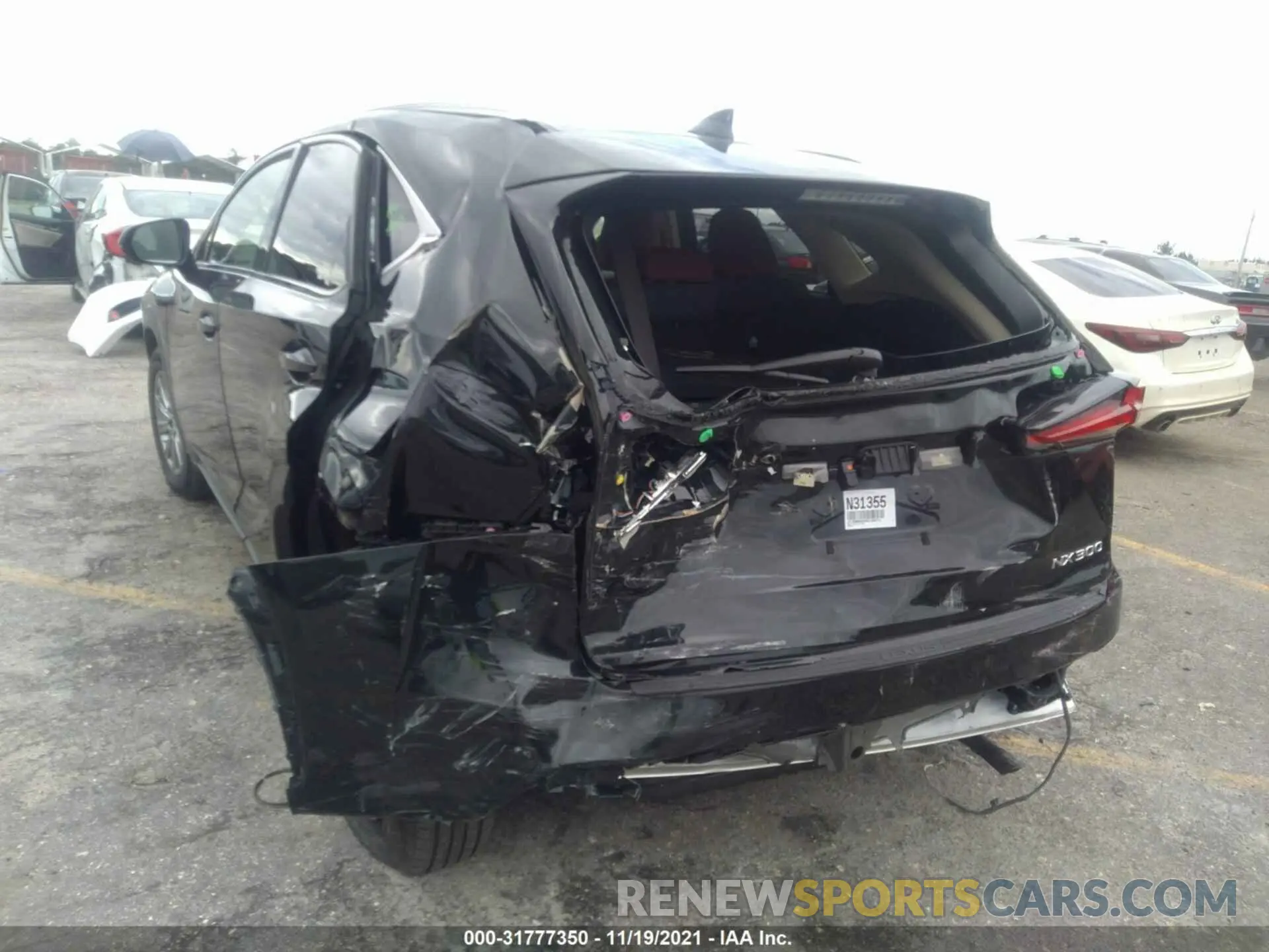 6 Photograph of a damaged car JTJDARBZXM2199371 LEXUS NX 2021