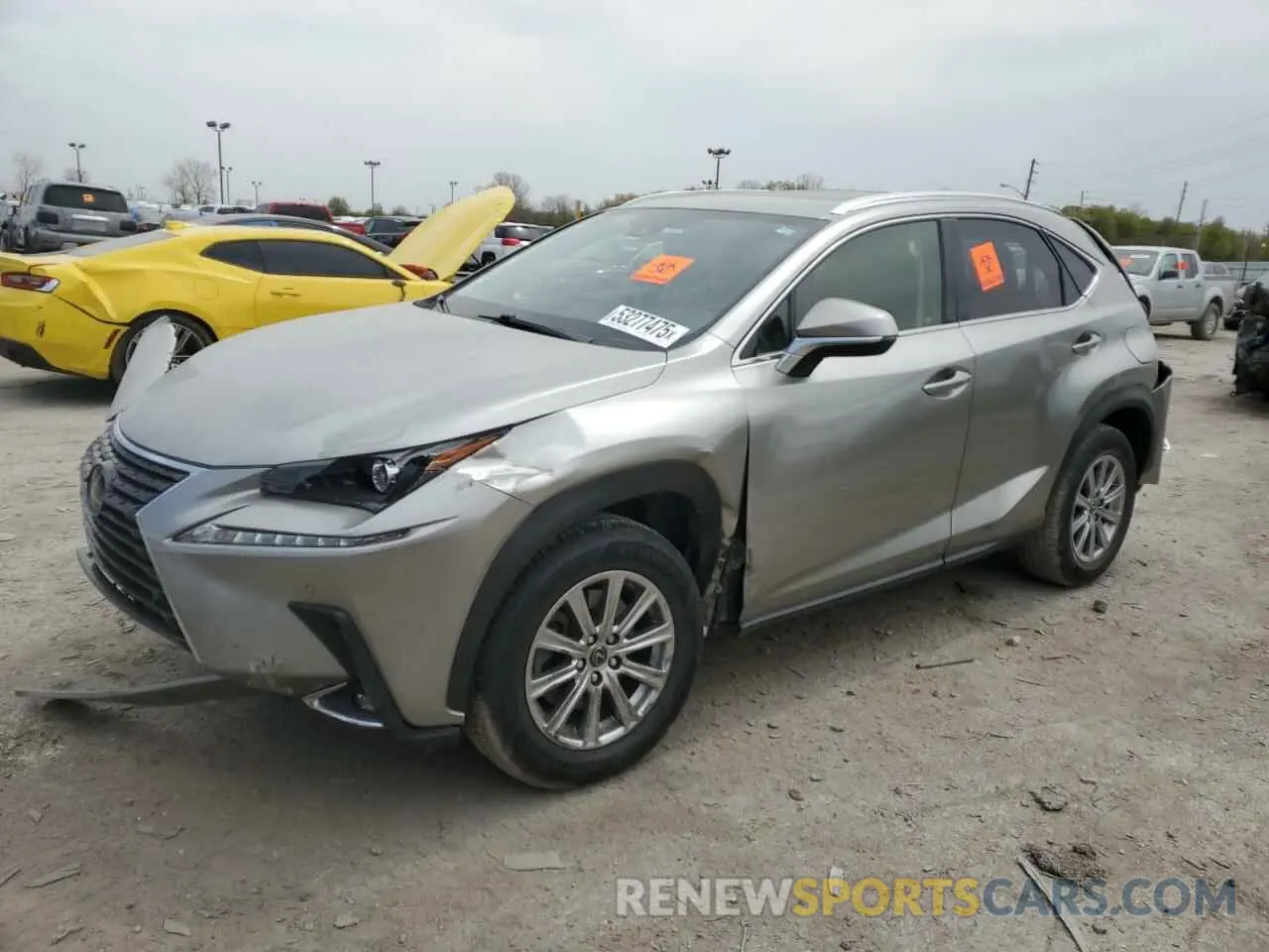1 Photograph of a damaged car JTJDARDZ1M2240175 LEXUS NX 2021