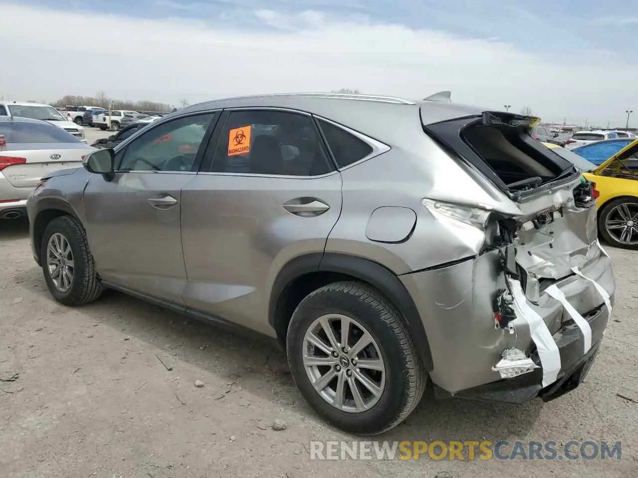 2 Photograph of a damaged car JTJDARDZ1M2240175 LEXUS NX 2021
