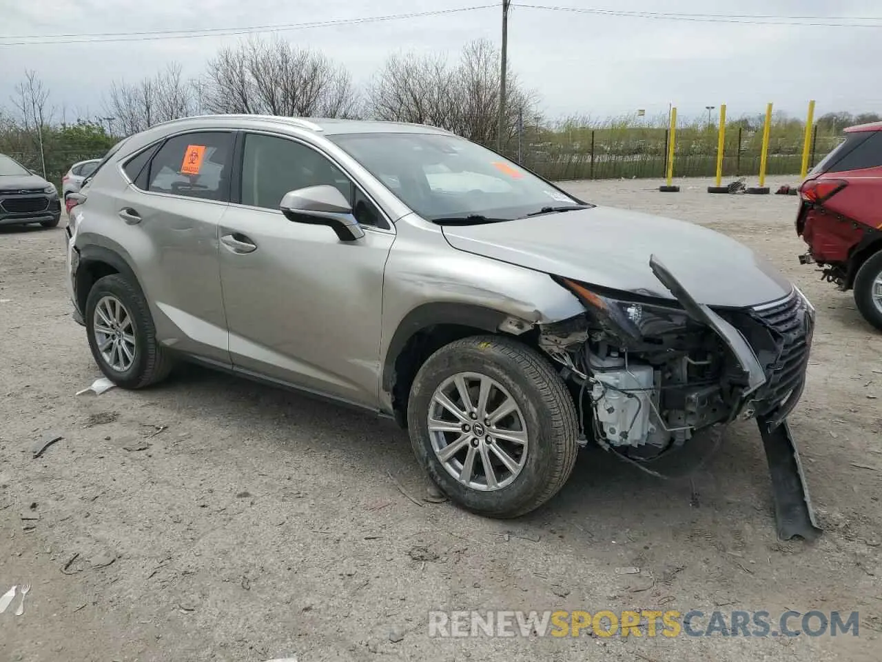 4 Photograph of a damaged car JTJDARDZ1M2240175 LEXUS NX 2021