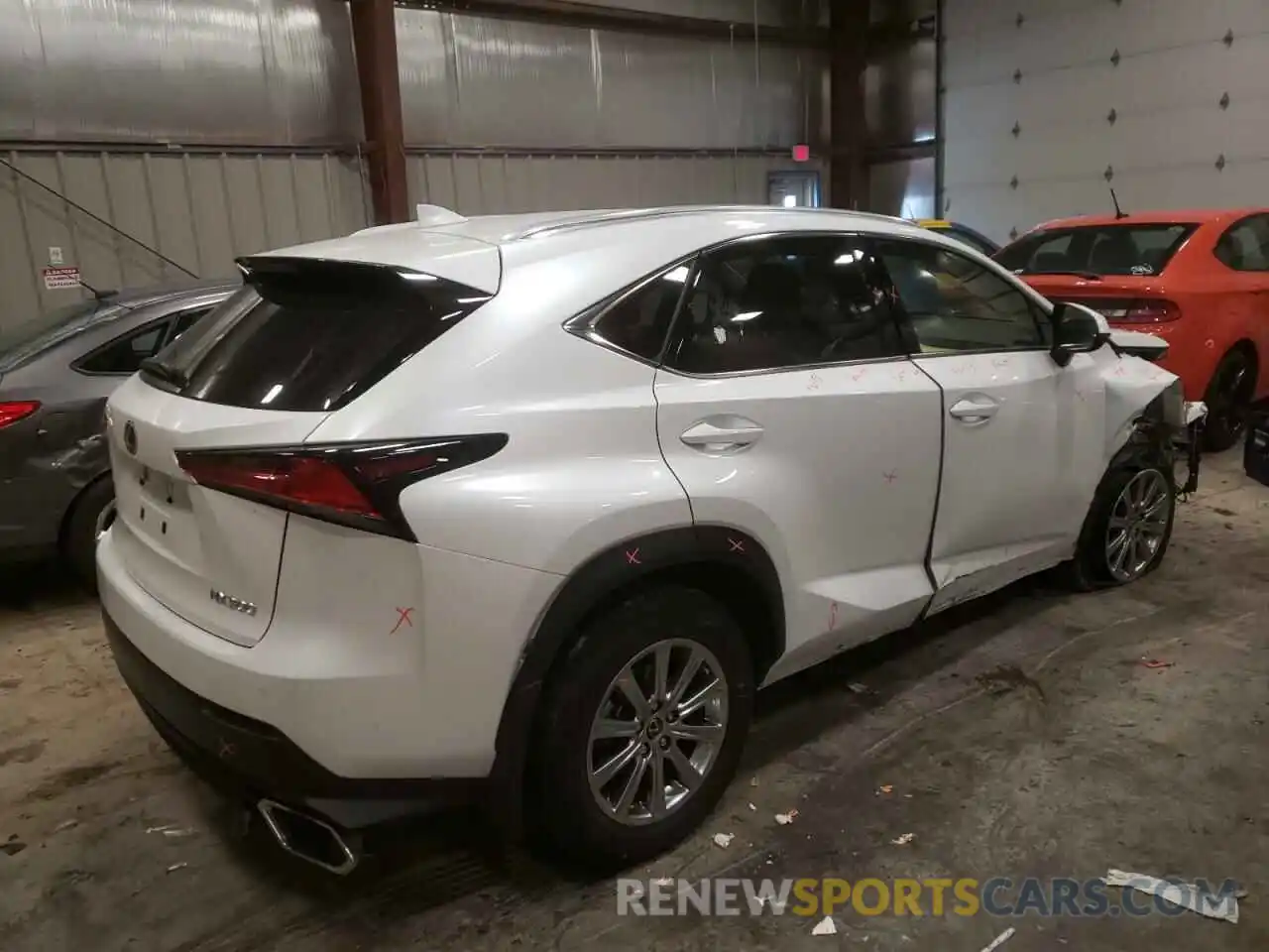 4 Photograph of a damaged car JTJDARDZ1M5024504 LEXUS NX 2021