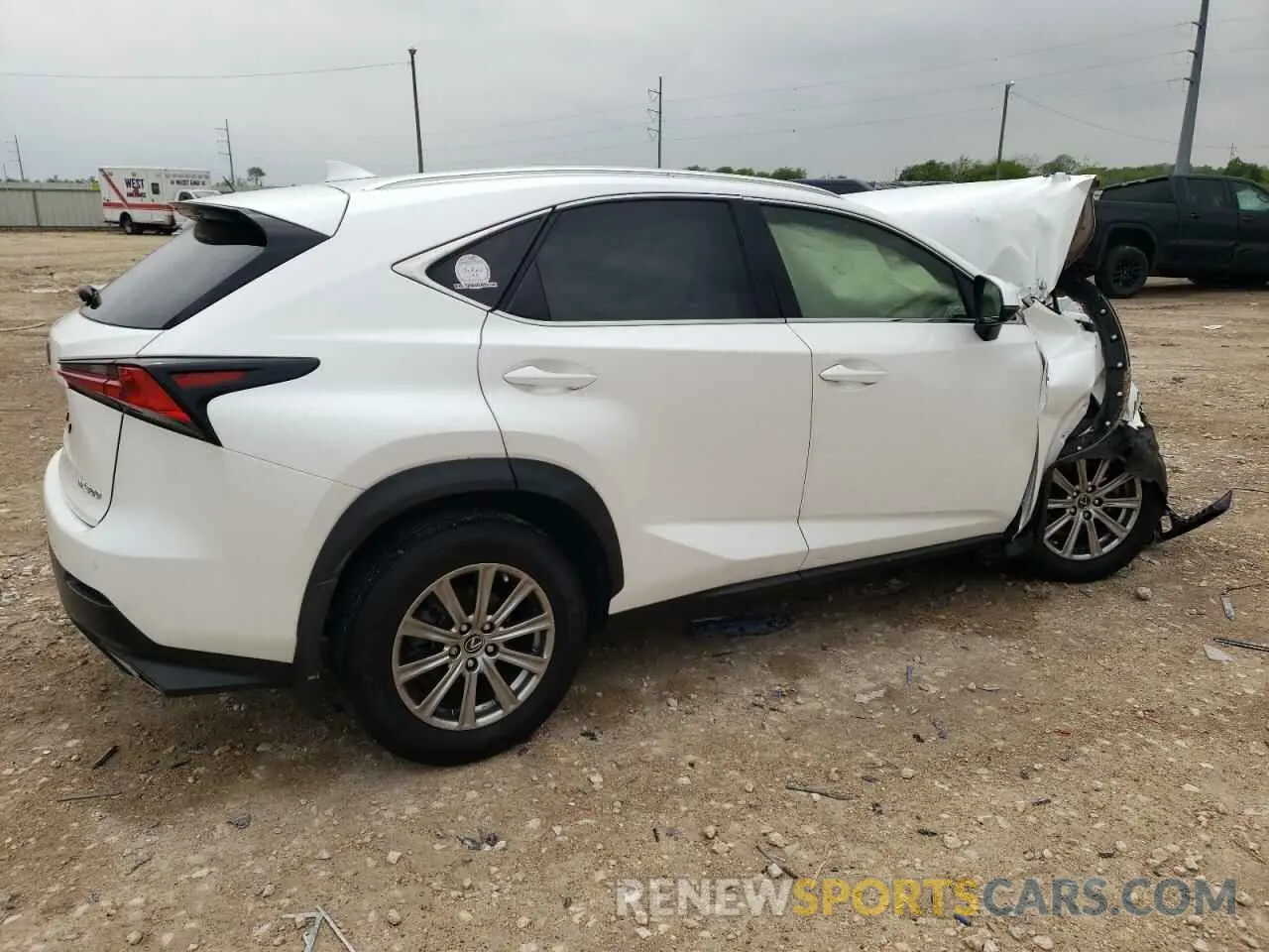 3 Photograph of a damaged car JTJDARDZ1M5029332 LEXUS NX 2021