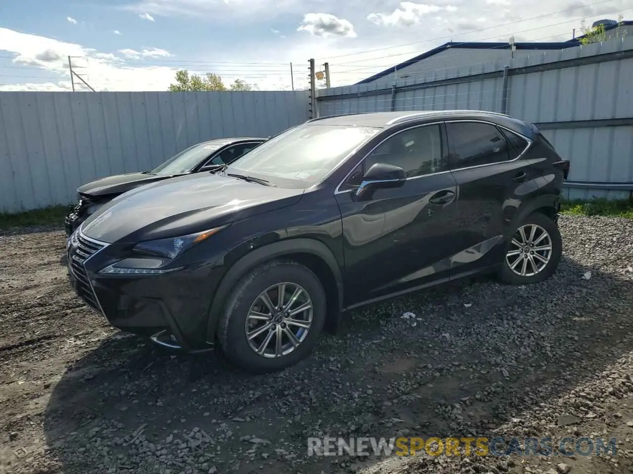 1 Photograph of a damaged car JTJDARDZ2M2237334 LEXUS NX 2021