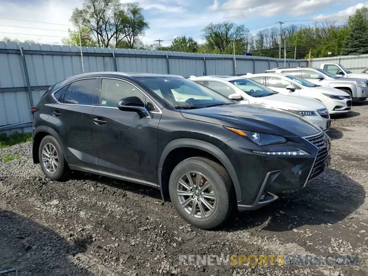 4 Photograph of a damaged car JTJDARDZ2M2237334 LEXUS NX 2021