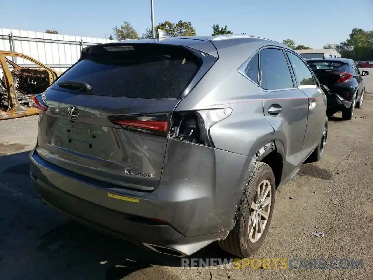 4 Photograph of a damaged car JTJDARDZ2M2238239 LEXUS NX 2021