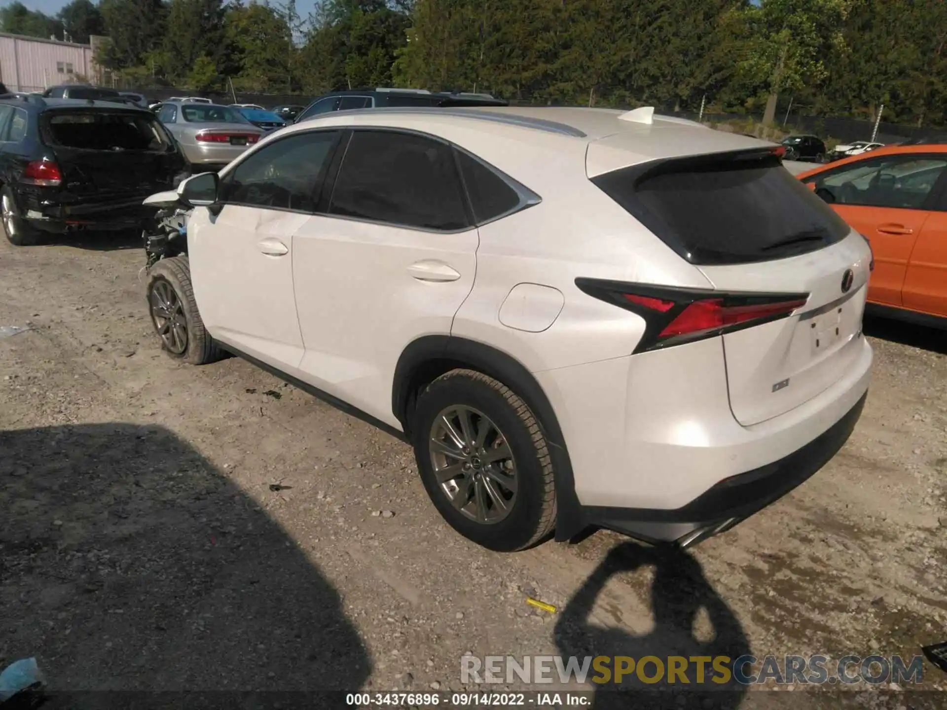 3 Photograph of a damaged car JTJDARDZ2M5031946 LEXUS NX 2021