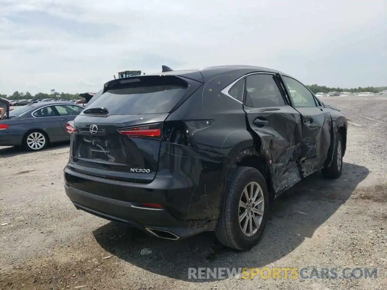 4 Photograph of a damaged car JTJDARDZ3M2260718 LEXUS NX 2021