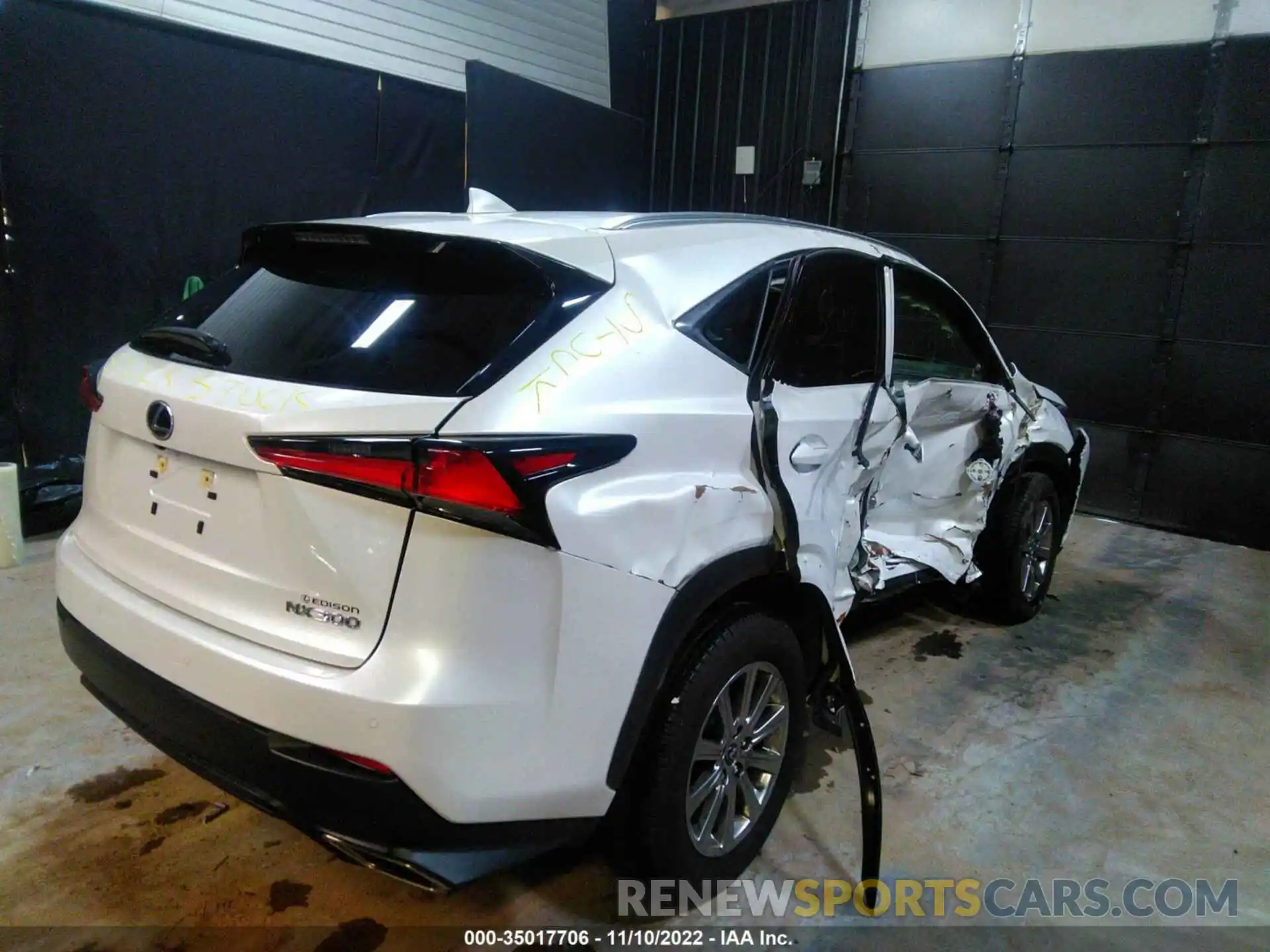 4 Photograph of a damaged car JTJDARDZ3M5021927 LEXUS NX 2021