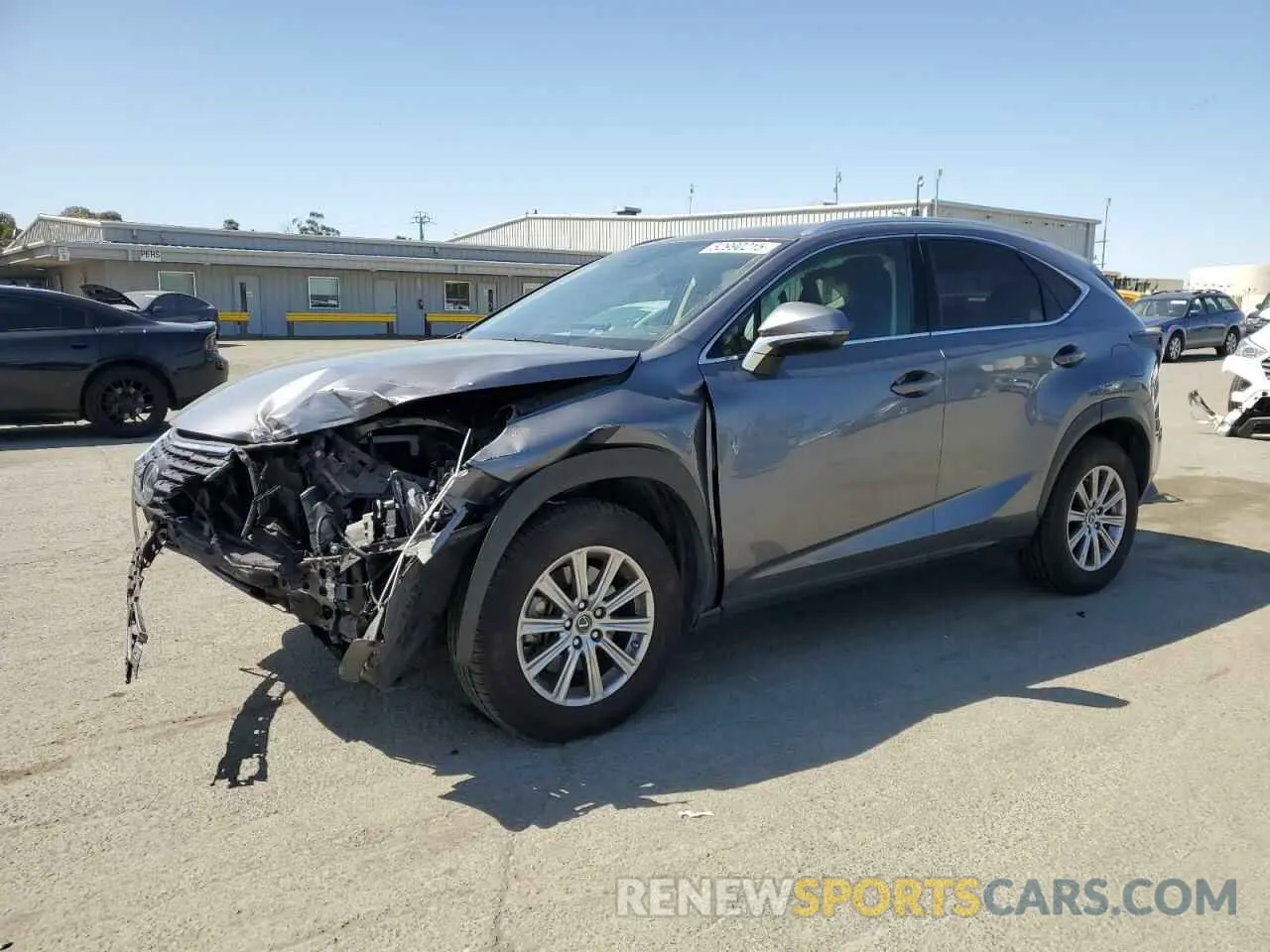 1 Photograph of a damaged car JTJDARDZ4M2251204 LEXUS NX 2021