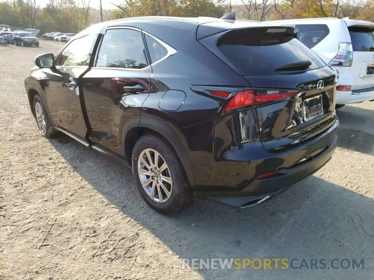 3 Photograph of a damaged car JTJDARDZ4M2261571 LEXUS NX 2021