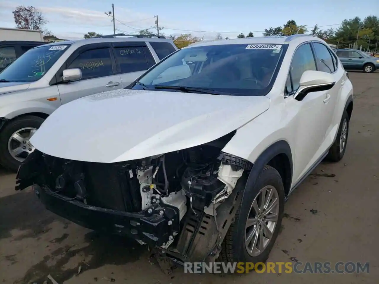 2 Photograph of a damaged car JTJDARDZ4M2262753 LEXUS NX 2021