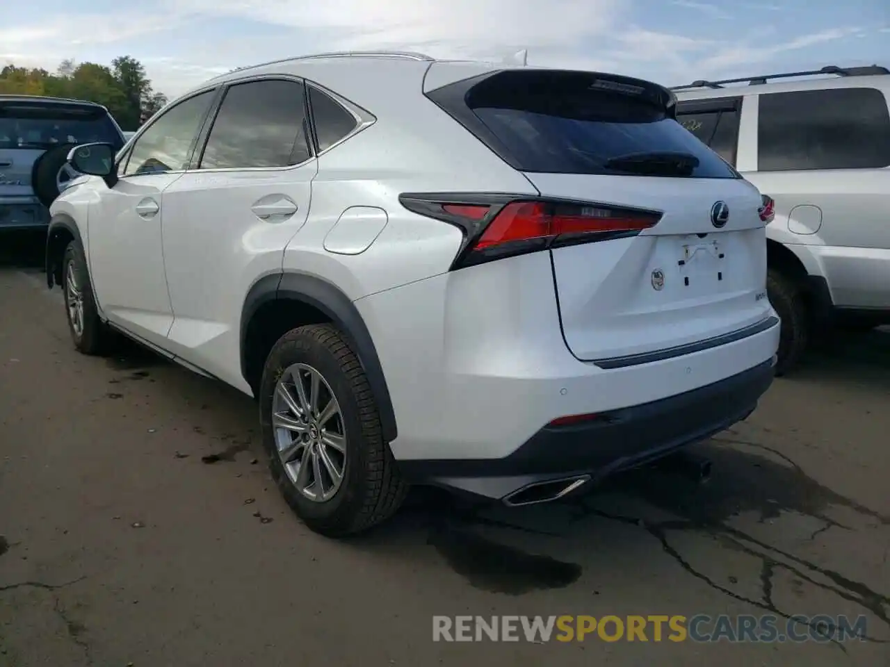 3 Photograph of a damaged car JTJDARDZ4M2262753 LEXUS NX 2021