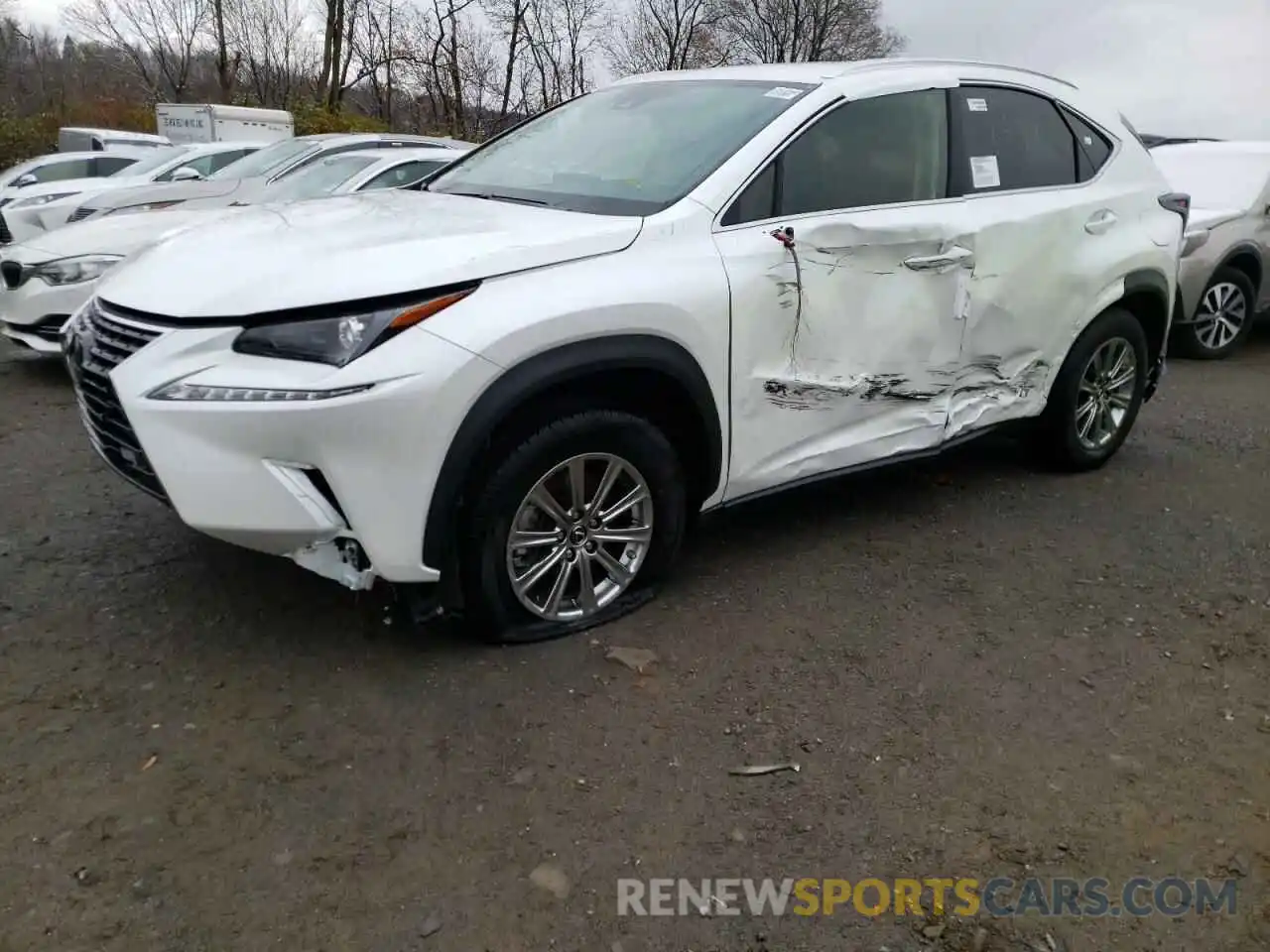 2 Photograph of a damaged car JTJDARDZ4M5029504 LEXUS NX 2021