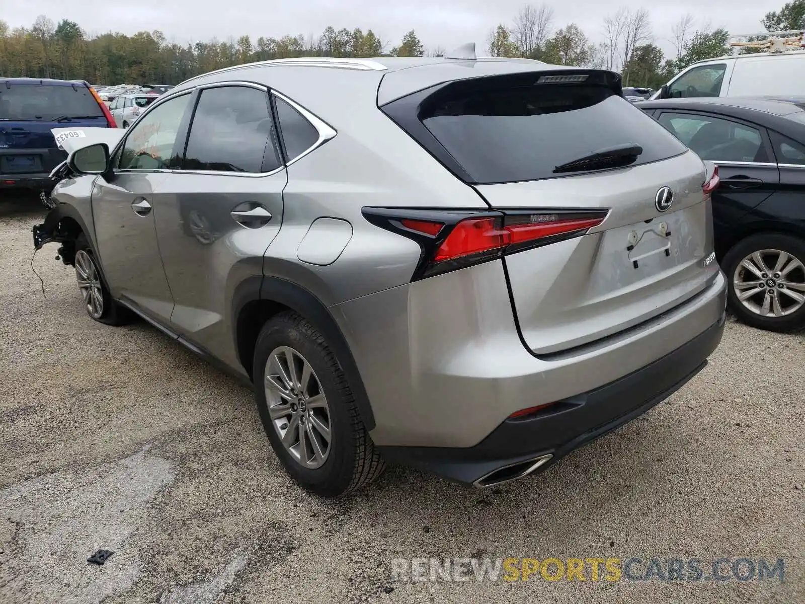 3 Photograph of a damaged car JTJDARDZ5M2259974 LEXUS NX 2021