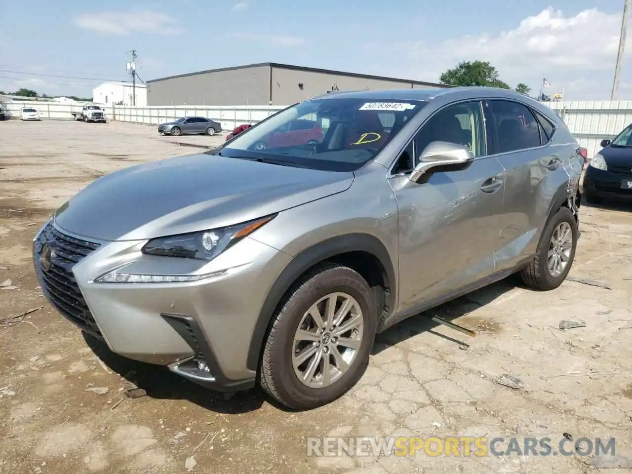 2 Photograph of a damaged car JTJDARDZ6M2238969 LEXUS NX 2021