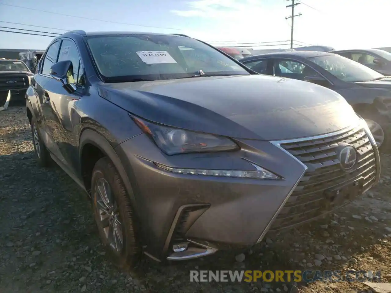 1 Photograph of a damaged car JTJDARDZ6M2252502 LEXUS NX 2021