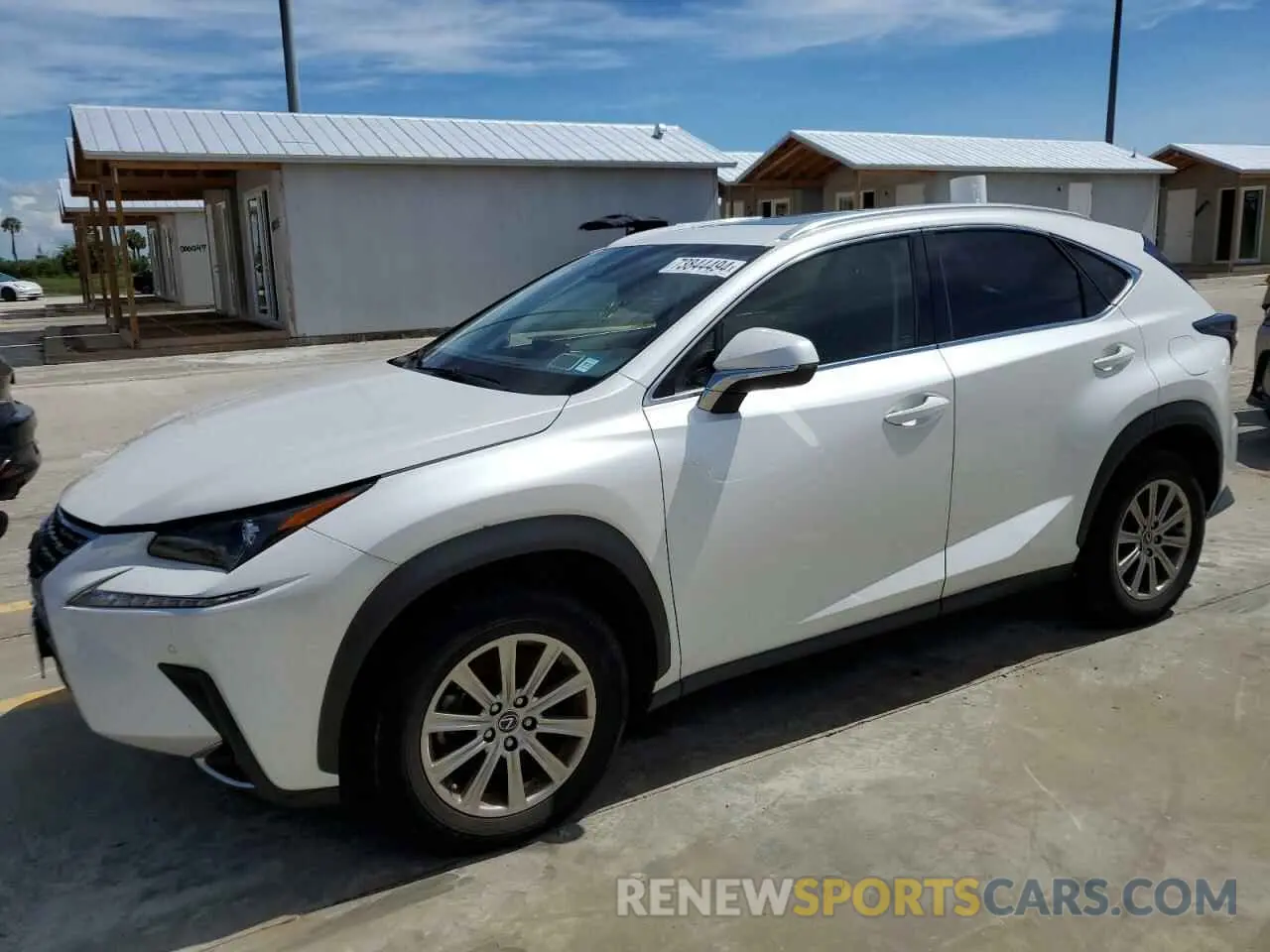 1 Photograph of a damaged car JTJDARDZ6M5028760 LEXUS NX 2021