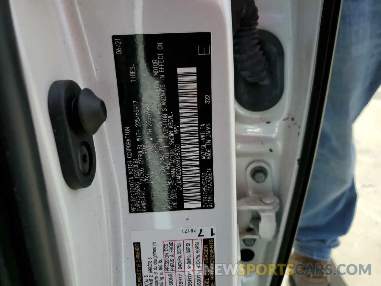 14 Photograph of a damaged car JTJDARDZ6M5028760 LEXUS NX 2021