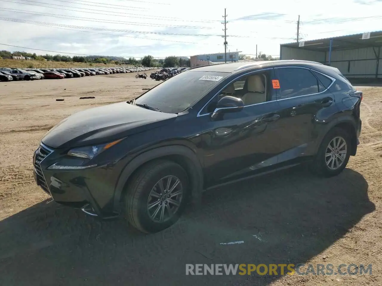 1 Photograph of a damaged car JTJDARDZ7M2239922 LEXUS NX 2021
