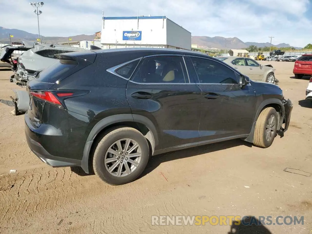 3 Photograph of a damaged car JTJDARDZ7M2239922 LEXUS NX 2021
