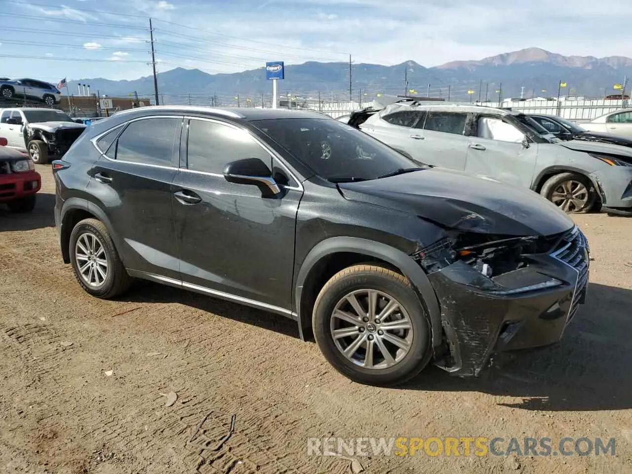 4 Photograph of a damaged car JTJDARDZ7M2239922 LEXUS NX 2021