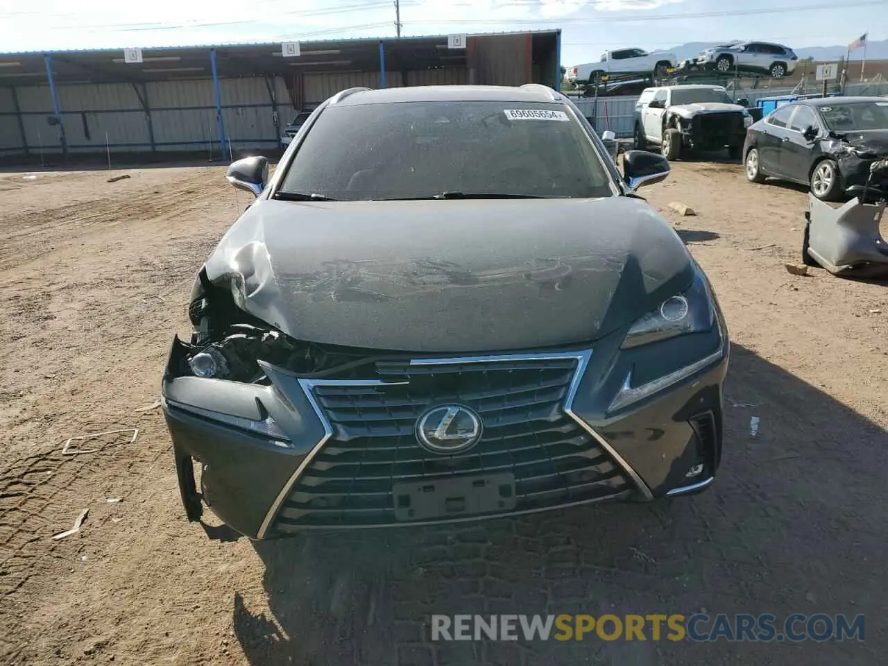 5 Photograph of a damaged car JTJDARDZ7M2239922 LEXUS NX 2021
