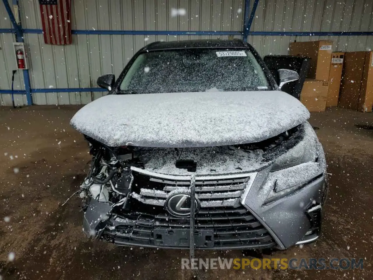 5 Photograph of a damaged car JTJDARDZ7M2243324 LEXUS NX 2021