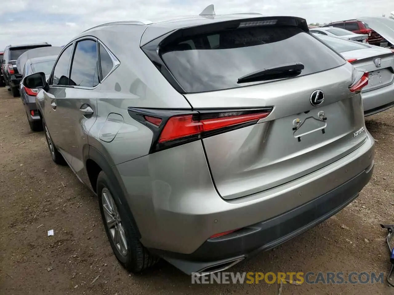 2 Photograph of a damaged car JTJDARDZ7M2253416 LEXUS NX 2021