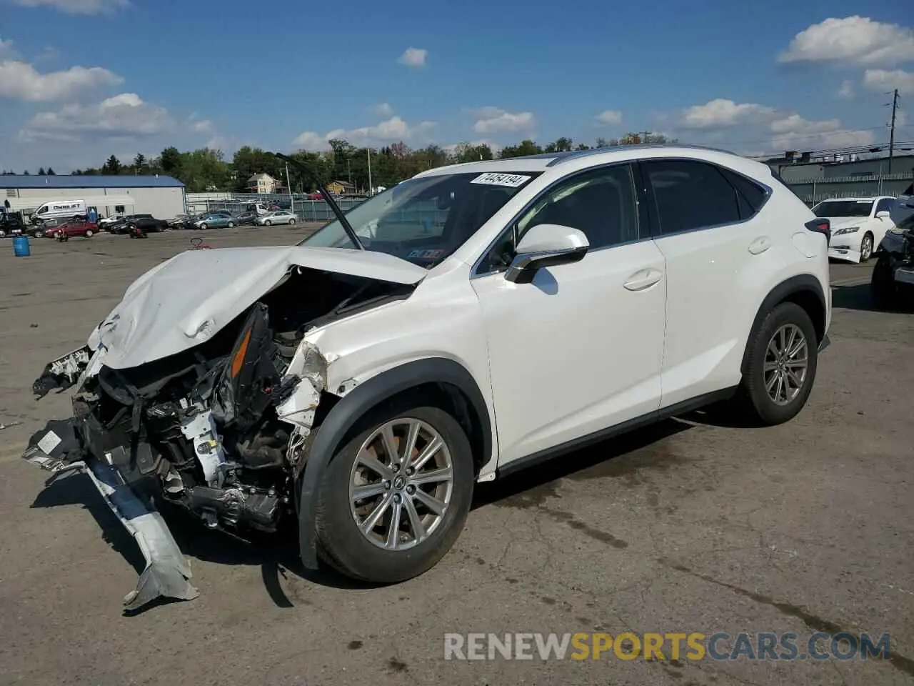 1 Photograph of a damaged car JTJDARDZ7M5020733 LEXUS NX 2021