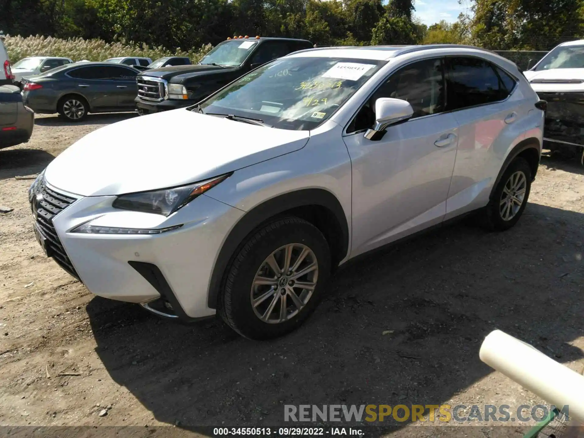 2 Photograph of a damaged car JTJDARDZ7M5030615 LEXUS NX 2021