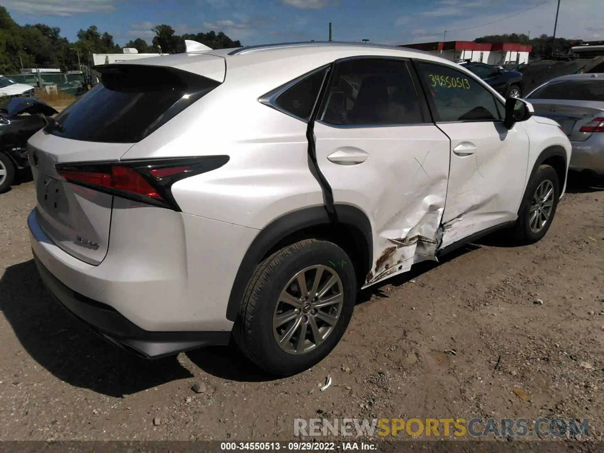 4 Photograph of a damaged car JTJDARDZ7M5030615 LEXUS NX 2021