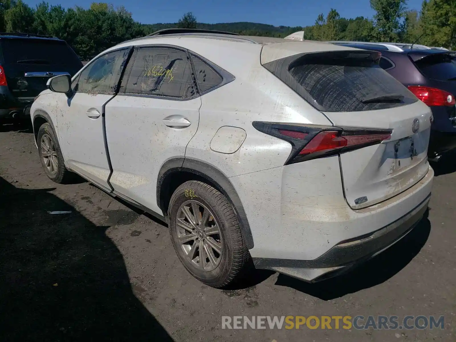 3 Photograph of a damaged car JTJDARDZ8M5019719 LEXUS NX 2021