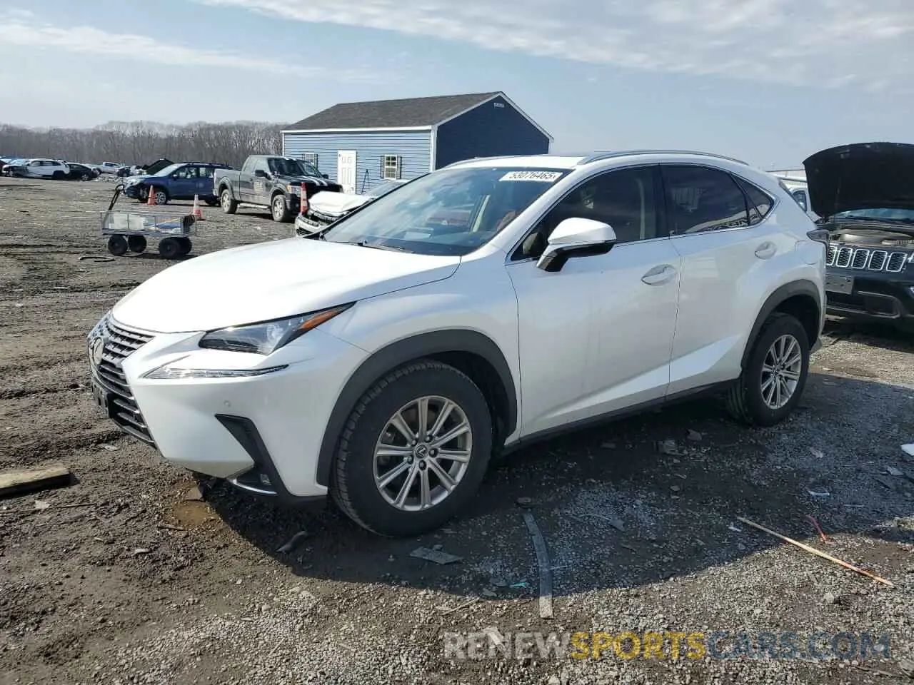 1 Photograph of a damaged car JTJDARDZ8M5028162 LEXUS NX 2021