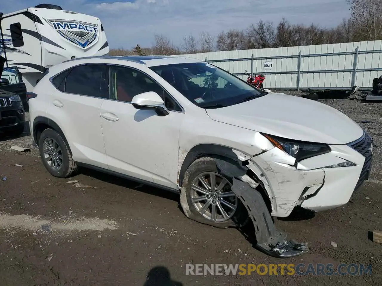 4 Photograph of a damaged car JTJDARDZ8M5028162 LEXUS NX 2021