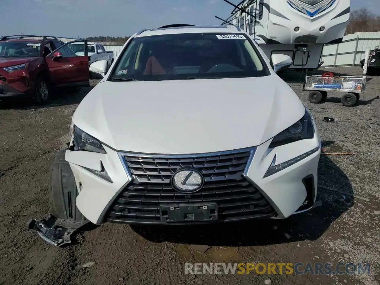 5 Photograph of a damaged car JTJDARDZ8M5028162 LEXUS NX 2021