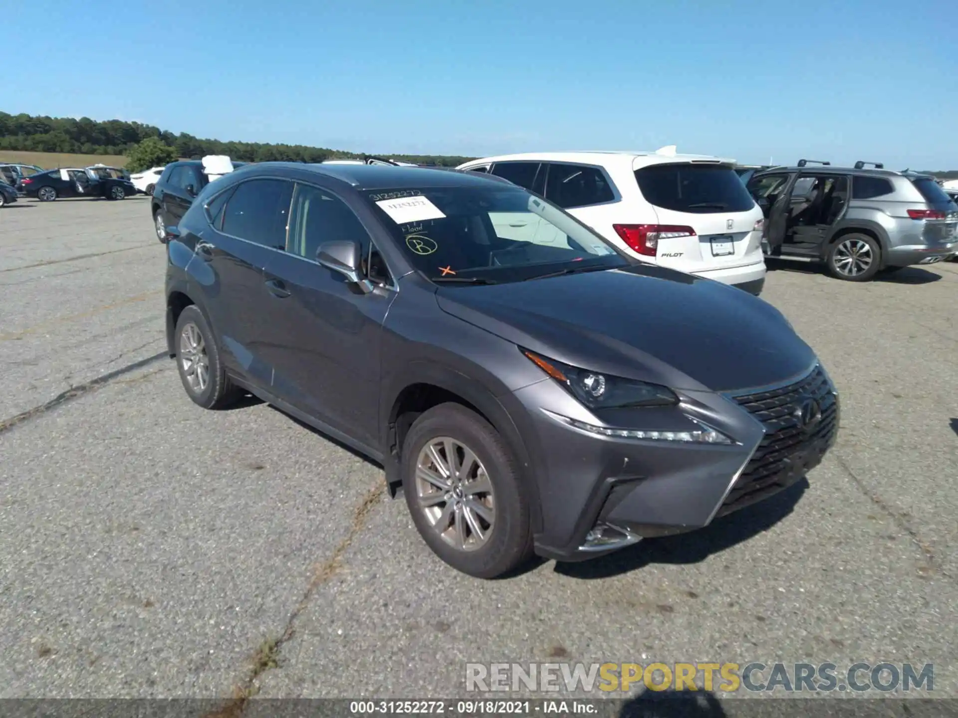 1 Photograph of a damaged car JTJDARDZ9M2237153 LEXUS NX 2021