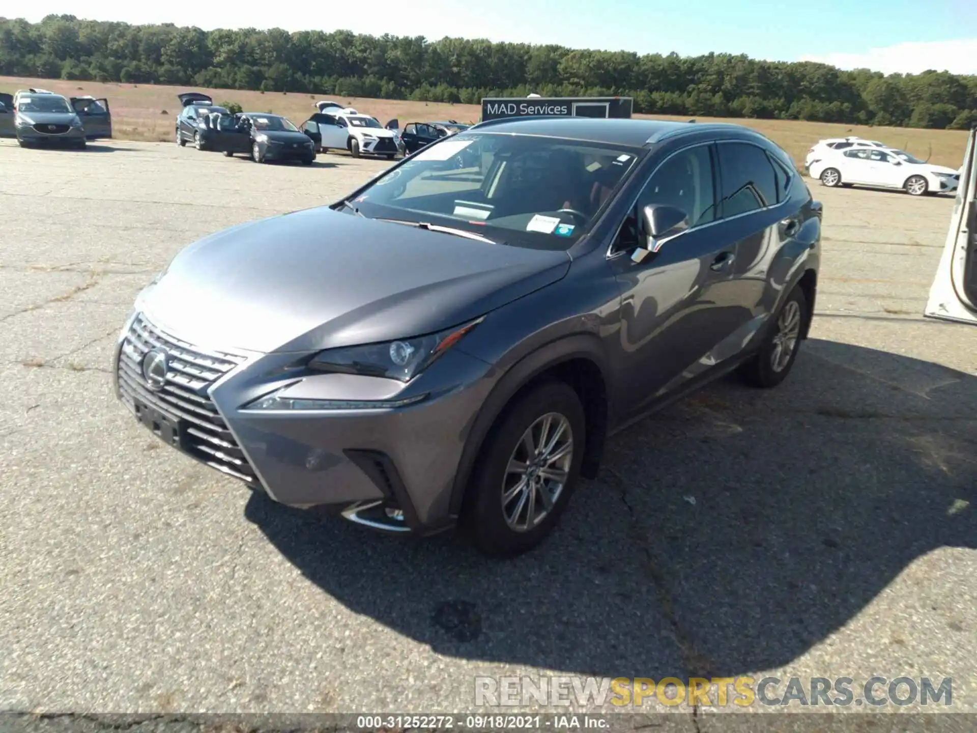 2 Photograph of a damaged car JTJDARDZ9M2237153 LEXUS NX 2021