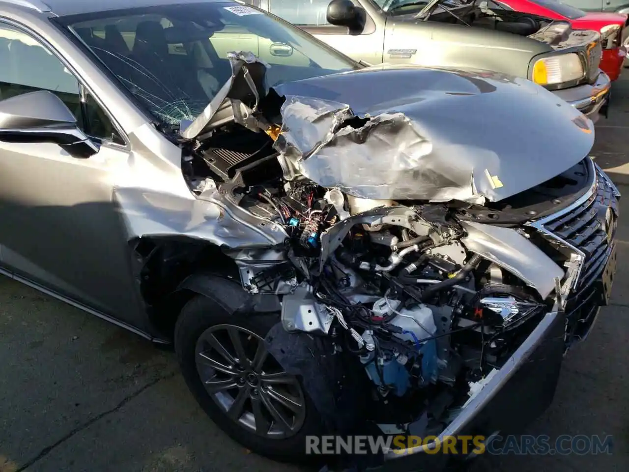 9 Photograph of a damaged car JTJDARDZ9M2254583 LEXUS NX 2021