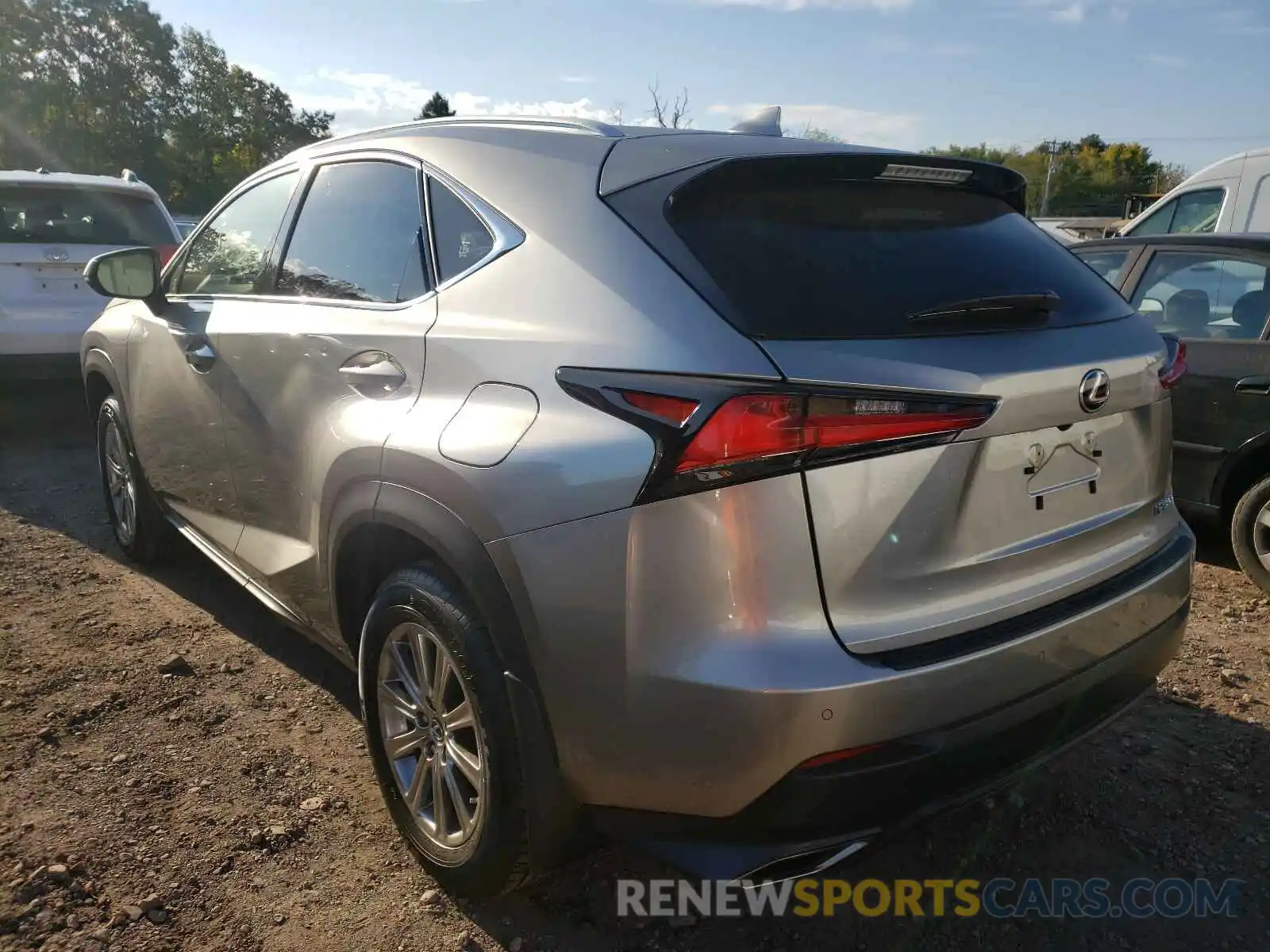 3 Photograph of a damaged car JTJDARDZ9M2255958 LEXUS NX 2021