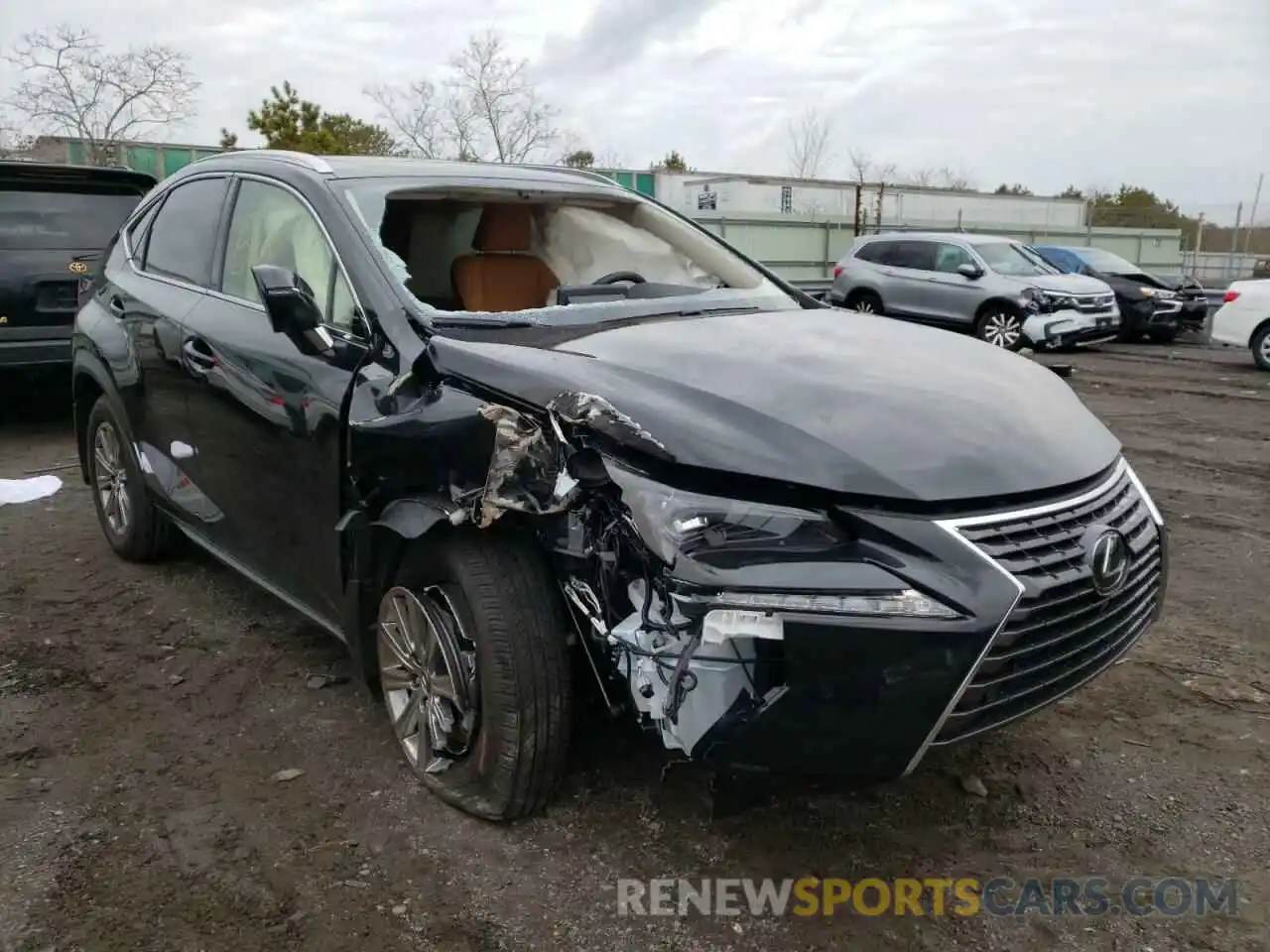 1 Photograph of a damaged car JTJDARDZ9M2261517 LEXUS NX 2021