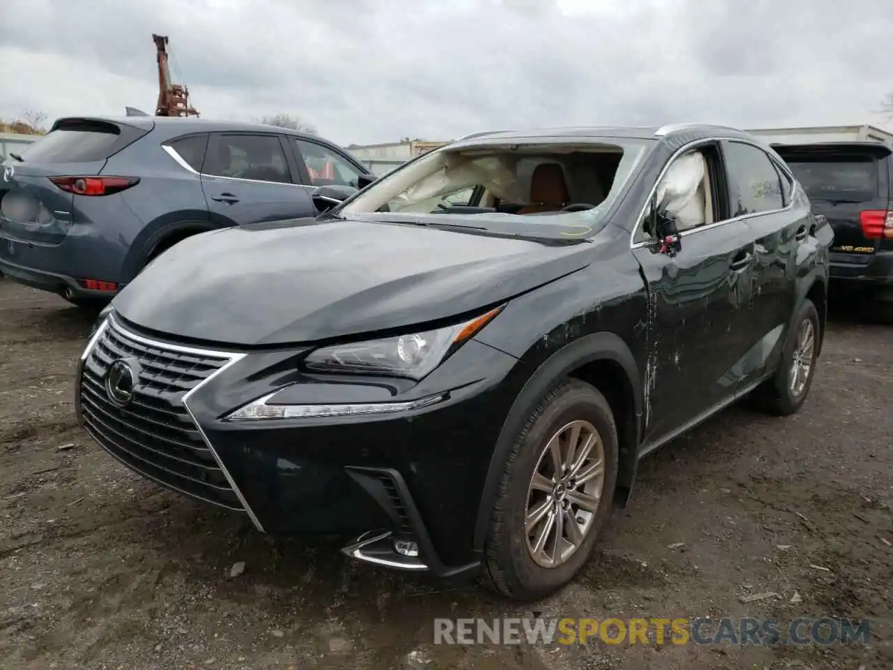 2 Photograph of a damaged car JTJDARDZ9M2261517 LEXUS NX 2021