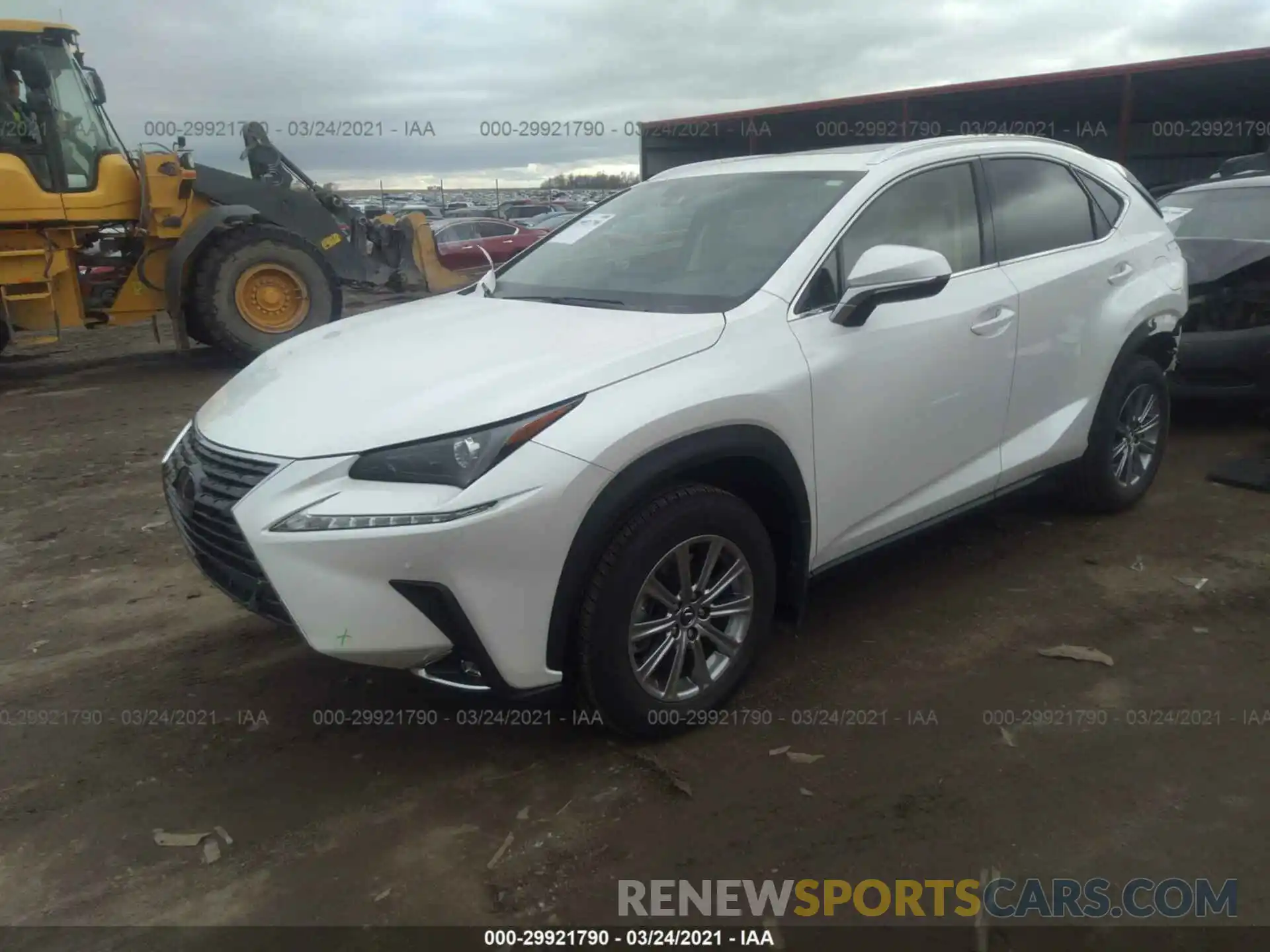 2 Photograph of a damaged car JTJDARDZ9M5022497 LEXUS NX 2021