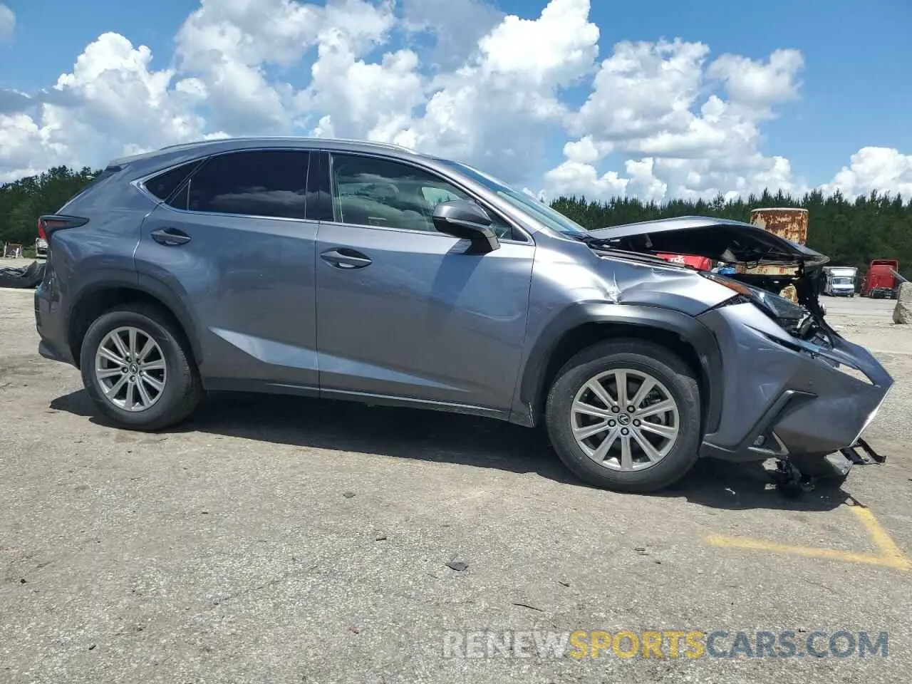 4 Photograph of a damaged car JTJDARDZXM2254043 LEXUS NX 2021