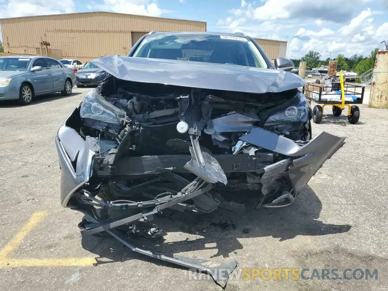 5 Photograph of a damaged car JTJDARDZXM2254043 LEXUS NX 2021