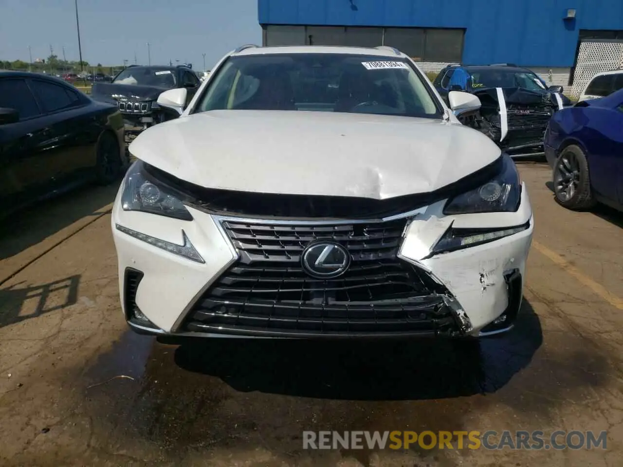 5 Photograph of a damaged car JTJDARDZXM5022072 LEXUS NX 2021