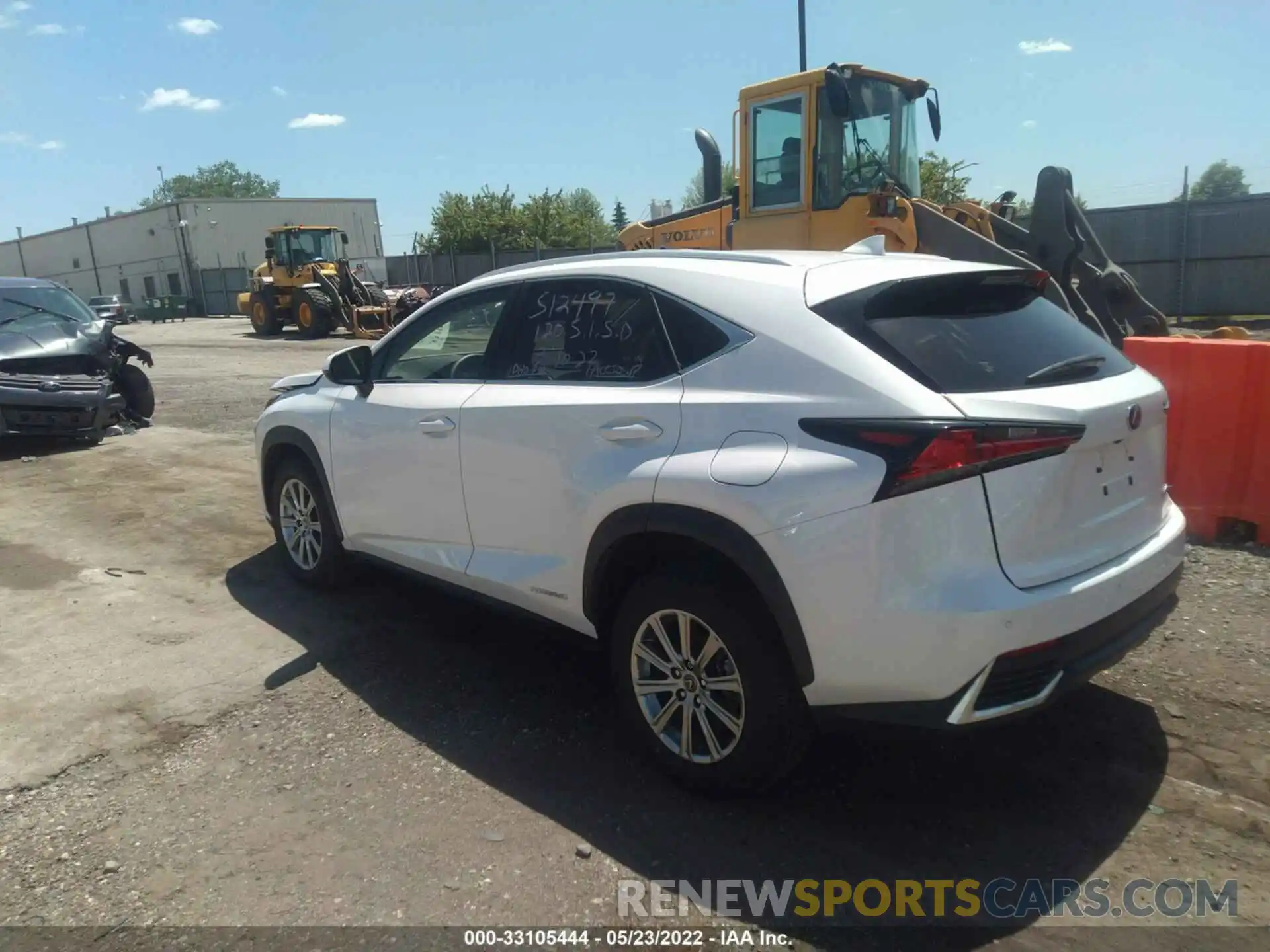 3 Photograph of a damaged car JTJDJRDZ0M2166683 LEXUS NX 2021