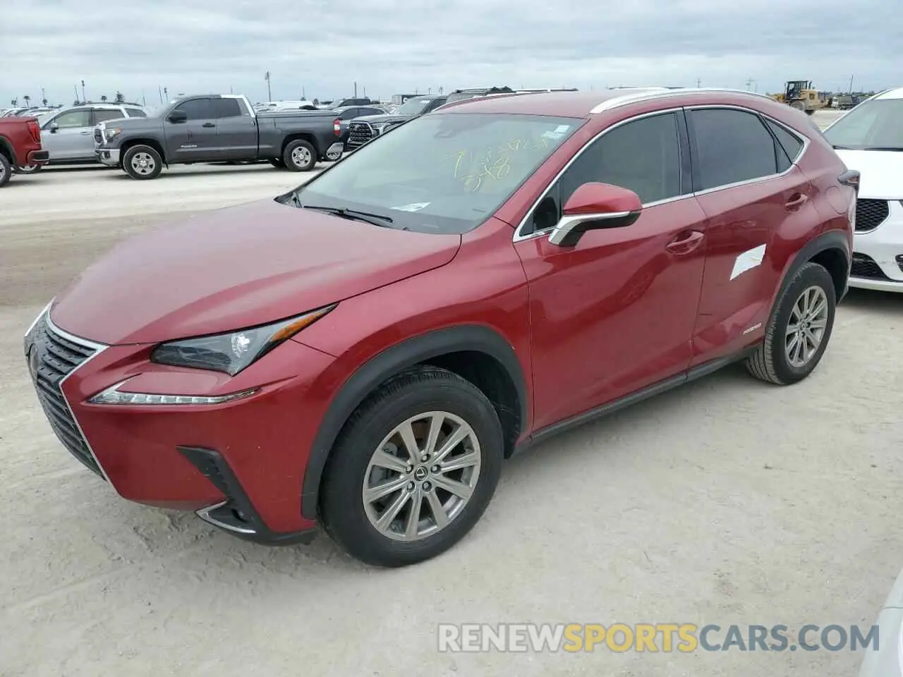 1 Photograph of a damaged car JTJDJRDZ0M5011243 LEXUS NX 2021
